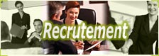Bienvenue dans notre rubrique recrutement