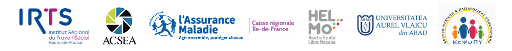 Logo partenaires IRTS, ACSEA, Cramif, Helmo, UAV, Kepsipi Logo partenaires IRTS, ACSEA, Cramif, Helmo, UAV, Kepsipi