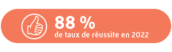 88 % de réussite au deass 2022