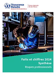 Couverture faits et chiffres 2024 synthèse risques professionnels de la Cramif