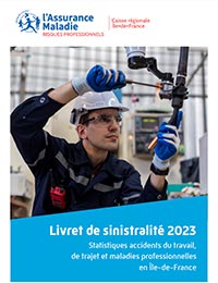 Couverture du livret de sinistralité idf 2023