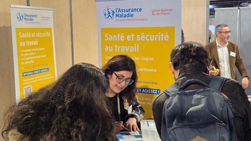 Patricia Pietrancost, contrôleuse de sécurité et référente sanitaire et médico-social des antennes de prévention de l’Essonne - © Cramif