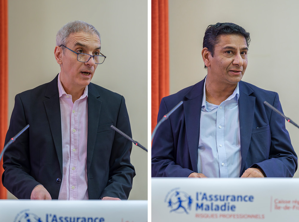 Phots des Trophées Cramif 2025 - David Clair et Reza Painchan