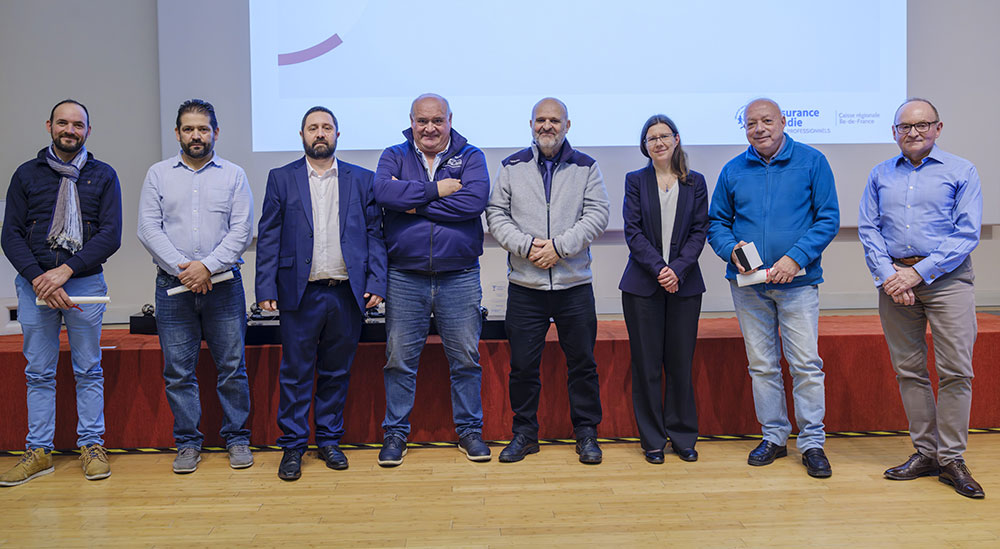 Photo des lauréats des Trophées Cramif 2025