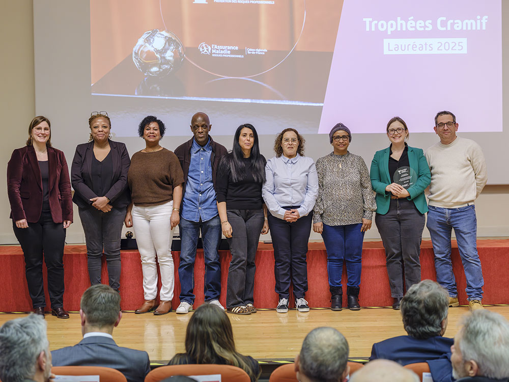 Photo des lauréats des Trophées Cramif 2025 - Les Marronniers